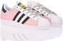 Adidas Witte Roze Sneakers Vrouwen Multicolor Dames - Thumbnail 2