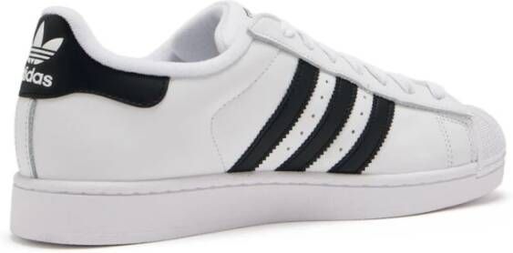 Adidas Witte Sneakers Vetersluiting Gewatteerde Enkel