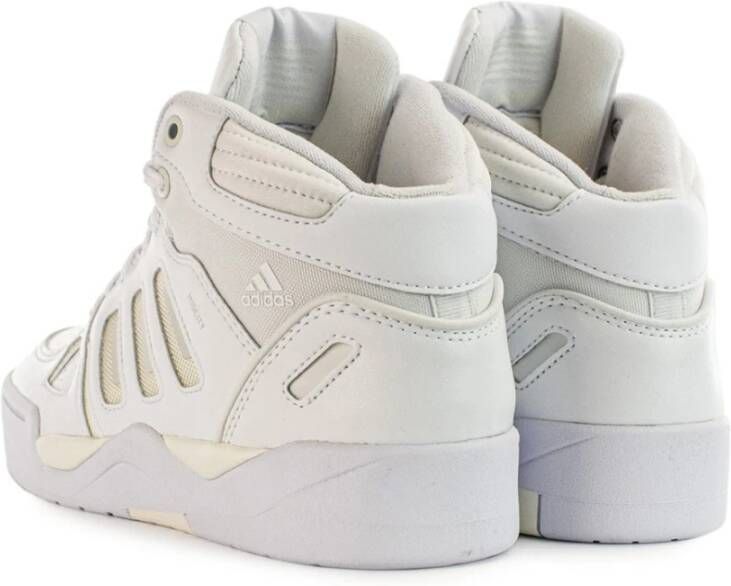 Adidas Witte Street Sneakers Geïnspireerd door Basketbal Wit Heren