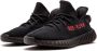 Adidas Zwart Rood Yeezy Boost 350 V2 Red Heren - Thumbnail 2