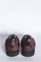 Adieu Paris Bruine Veterschoenen met Bont - Thumbnail 2