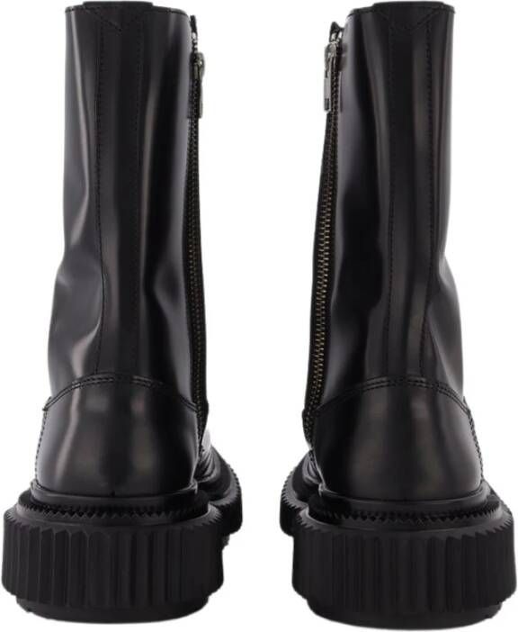 Adieu Paris Type 185 Boots in Black Leather Zwart Dames