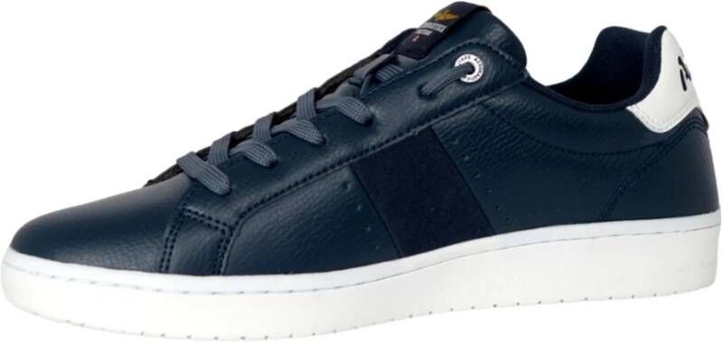 aeronautica militare Klassieke Blauwe Lage Top Sneakers Blue Heren