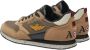 Aeronautica militare Lage Sneakers Beige Heren - Thumbnail 4