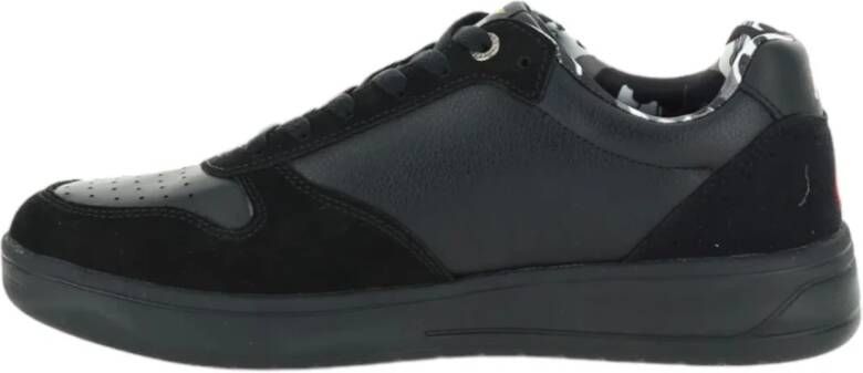 aeronautica militare Lage Sneakers Black Heren