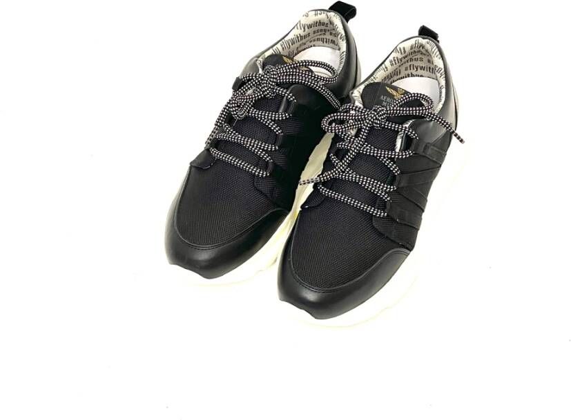 aeronautica militare Sneakers Zwart Heren