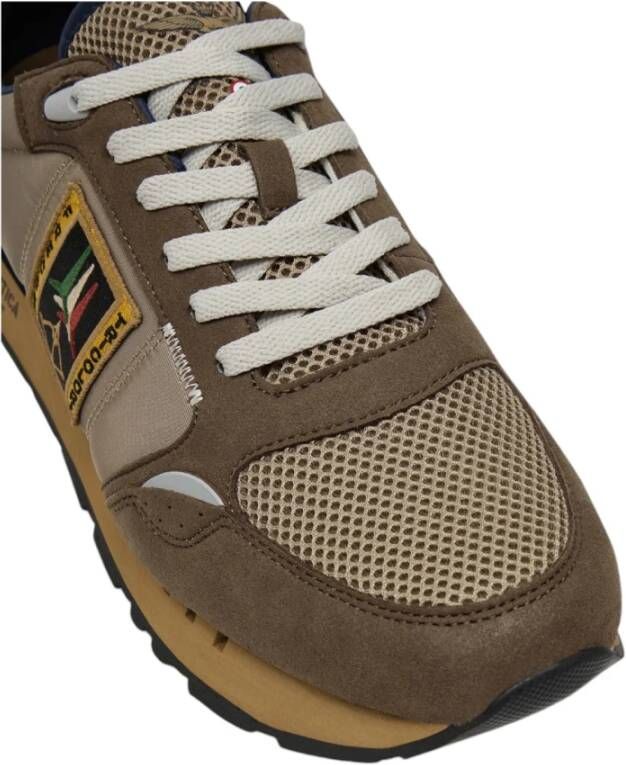 aeronautica militare Tricolori Patch Sneakers Multicolor Heren