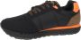 Aeronautica militare Tricolori Running Sneakers Zwart Oranje Multicolor Heren - Thumbnail 3