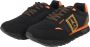 Aeronautica militare Tricolori Running Sneakers Zwart Oranje Multicolor Heren - Thumbnail 5