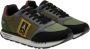 Aeronautica militare Unieke Sneakers in Donkergroen Rood Lichtgroen Green Heren - Thumbnail 8