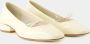 Aeyde Beige-Creamy Patent Leren Ballerina Beige Dames - Thumbnail 2