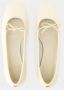 Aeyde Beige-Creamy Patent Leren Ballerina Beige Dames - Thumbnail 4