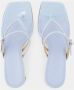 Aeydē Sandalen Giselle Sandals Leather Blue in blauw - Thumbnail 5