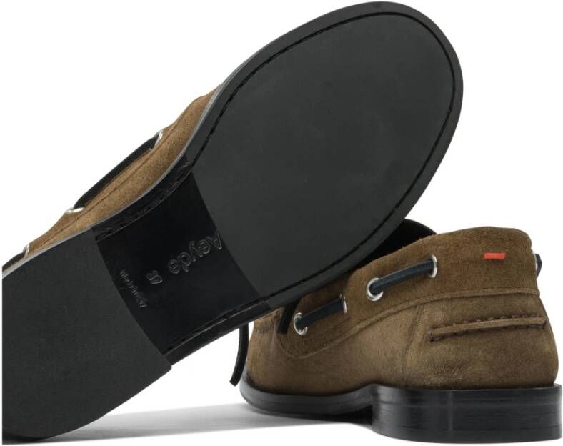 aeyde Bruine Loafer Schoenen voor Vrouwen