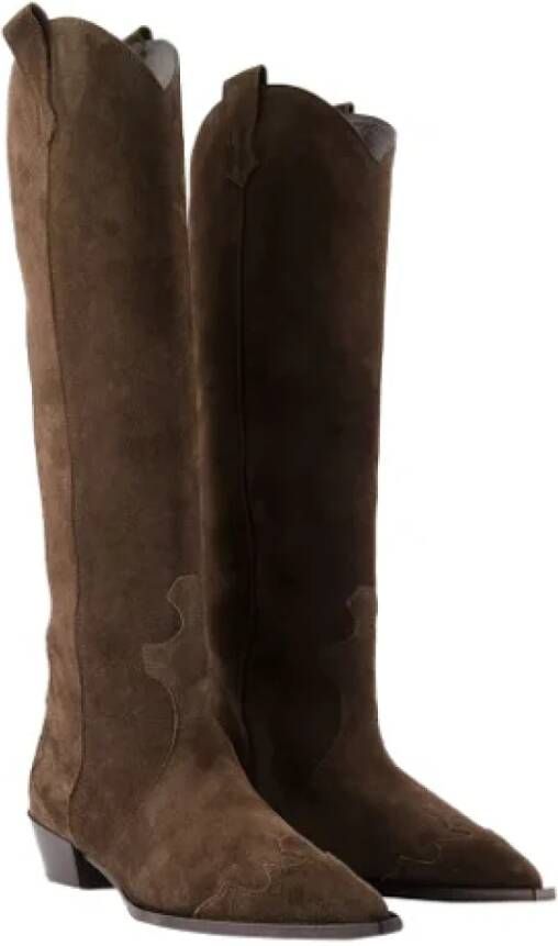 aeyde Cowboylaarzen Brown Dames
