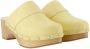 Aeyde Leather flats Yellow Dames - Thumbnail 4