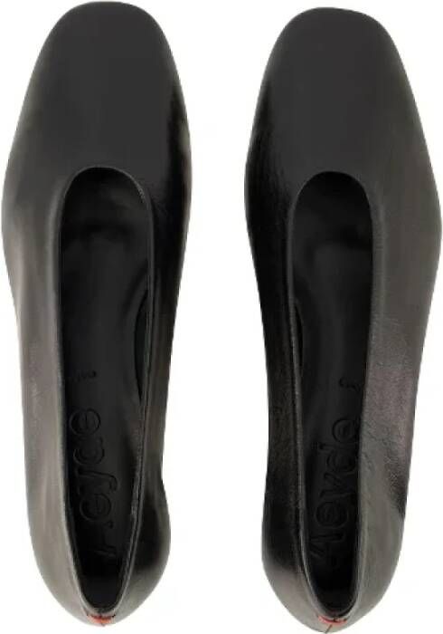aeyde Leather heels Black Dames