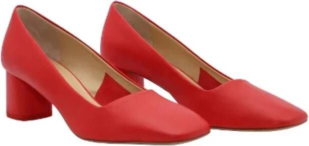 aeyde Leather heels Rood Dames