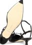 Aeyde Zwarte Leren Sandalen met Enkelband Black Dames - Thumbnail 5