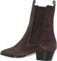 Aeyde Moka Cow Suede Enkellaars - Thumbnail 2
