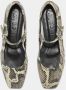 Aeyde Slangenprint Enkellaarzen Multicolor Dames - Thumbnail 3