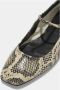 Aeyde Slangenprint Enkellaarzen Multicolor Dames - Thumbnail 4