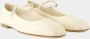 Aeyde Leren Ballerinas in Beige en Wit White Dames - Thumbnail 3