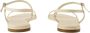 Aeyde Witte Leren Platte Sandalen Enkel Gesp - Thumbnail 2