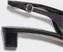 Aeyde Zwarte leren slingback pump met metalen gesp - Thumbnail 2