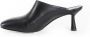 Aeyde Zwarte Nappa Leren Stiletto Hakken - Thumbnail 2