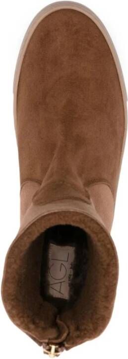 AGL Ankle Boots Brown Dames