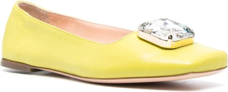 AGL Kristal Ballerina Schoenen Yellow Dames