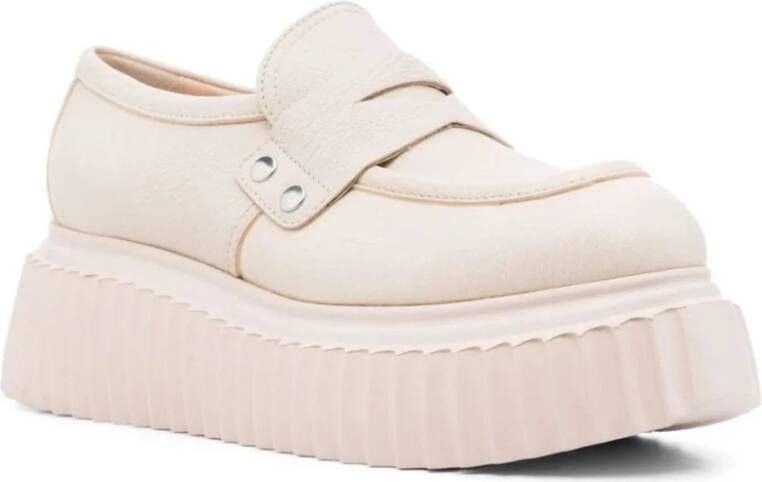 AGL Beige Loafers voor vrouwen Beige Dames