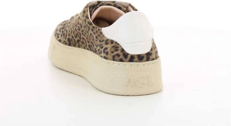 AGL Bruine Veterschoenen Giuly