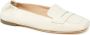 AGL Cream Leren Loafers Ss24 Beige Dames - Thumbnail 2
