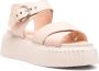 AGL Flat Sandals Beige Dames - Thumbnail 7