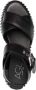AGL Zwarte Sleehak Sandalen Black Dames - Thumbnail 5
