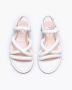 AGL Flat Sandals White Dames - Thumbnail 2