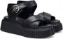 AGL Zwarte Sleehak Sandalen Black Dames - Thumbnail 13