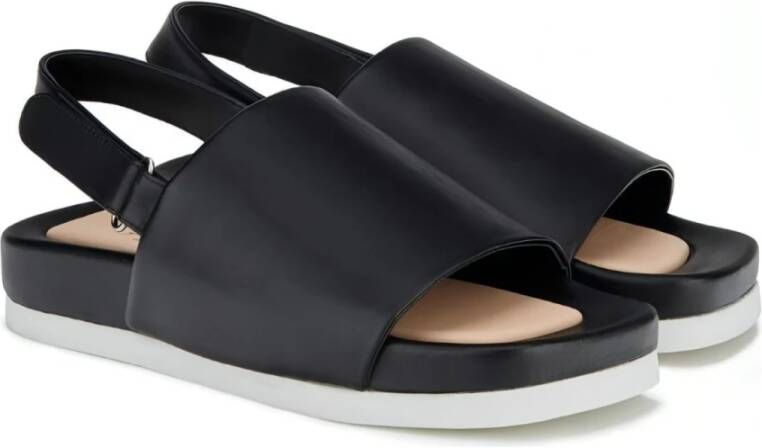 AGL Flat Sandals Zwart Dames