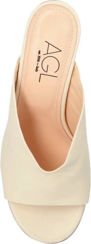 AGL Heeled mules Dorica Beige Dames