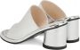 AGL Zilveren Hakken Muiltjes Sandalen Gray Dames - Thumbnail 5