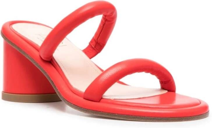 AGL Heeled Mules Rood Dames