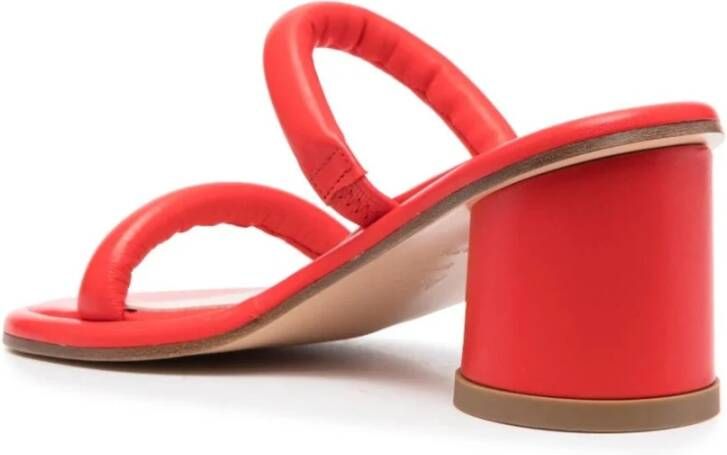 AGL Heeled Mules Rood Dames