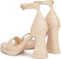 AGL Hoge Hak Sandalen Beige Dames - Thumbnail 5