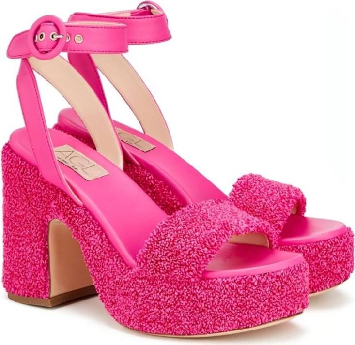 AGL High Heel Sandals Roze Dames