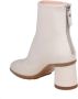 AGL Leren Enkellaarzen Krijtkleur Beige Dames - Thumbnail 3