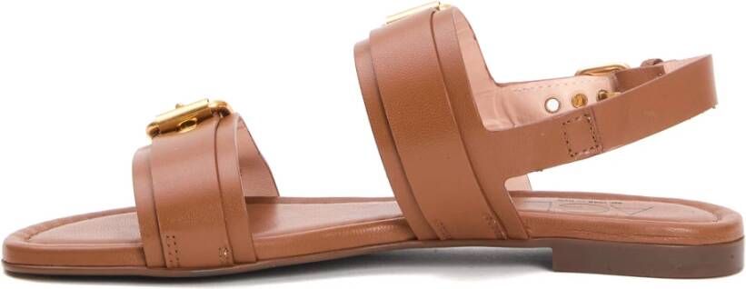 AGL Leren Sandalen Met Dubbele Band Stijlvolle Touch