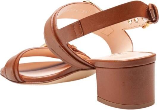 AGL Leren sandalen met Maxi-gespen
