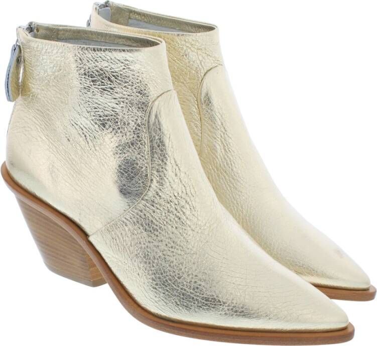 AGL Metallic Cowboy Laarzen Gray Dames